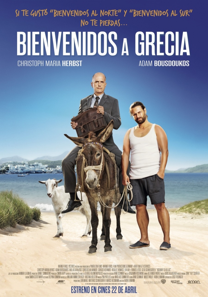 Cartel de la película Bienvenidos a Grecia