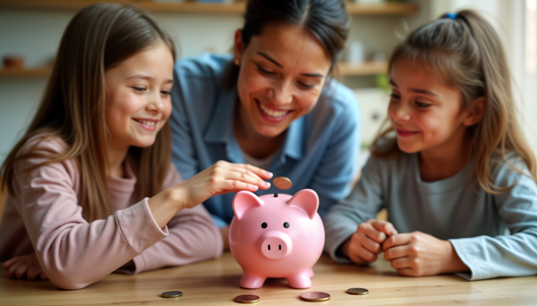 5 claves para educar a los hijos en el ahorro